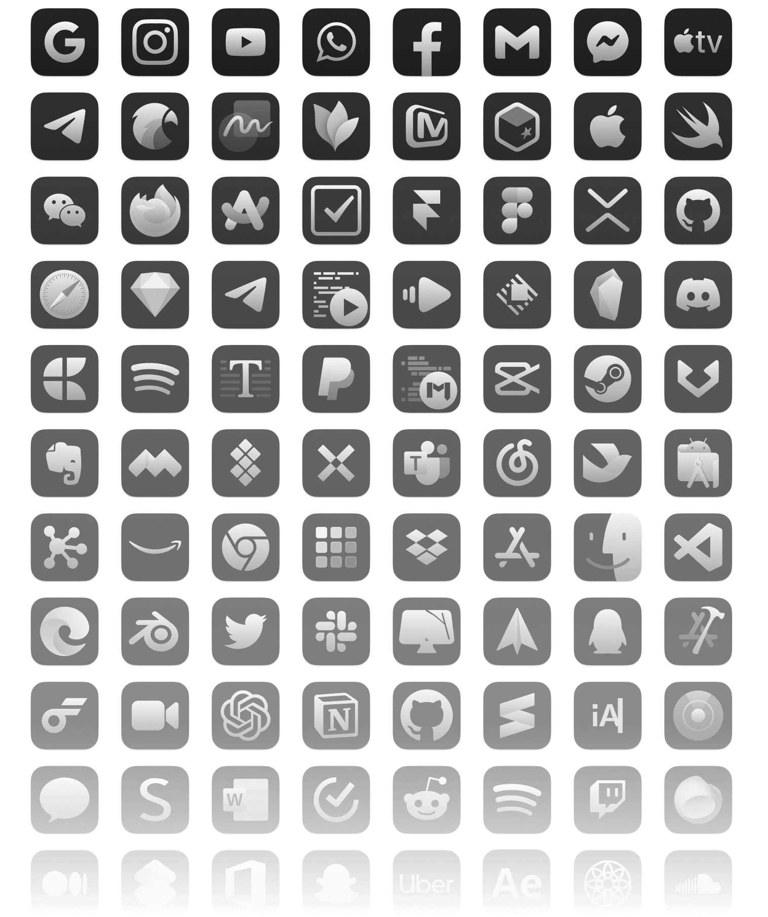 DarkOS Icon Pack